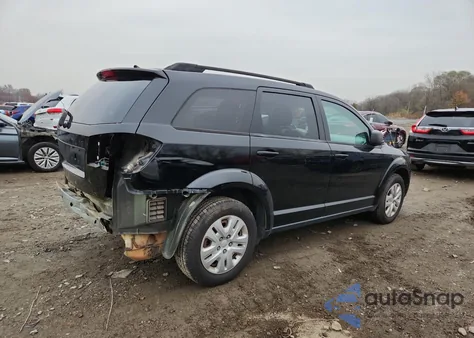 2017 Dodge Journey Se z USA, uszkodzony, nr VIN 3C4PDCAB3HT709380
